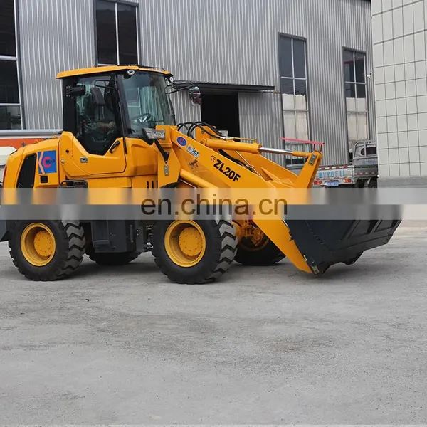 Joystick Control Chinese Front End Loader Grapple ZL-20 photo-4