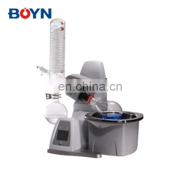 RE100-Pro Precise Chemical Resistant Double PTFE System Industrial Mini Rotary Evaporator With Timer Function photo-2
