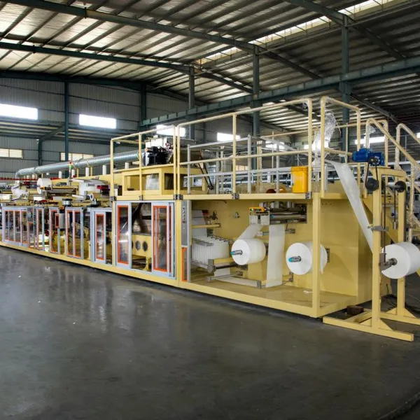 Full Servo Nursing Pad Mattress Production Line Nursing Pad Making Machine Nursing Pad Machine photo-3