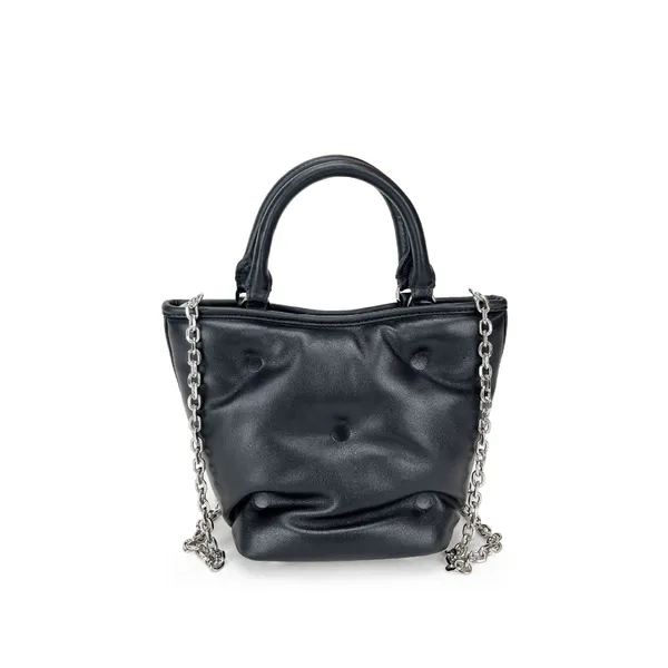 2025 Summer New Nichedesign Unique Down Cloud Space Cotton Pillow Bag Soft Leather Crossbody Bag Fashionable Single Strap photo-3