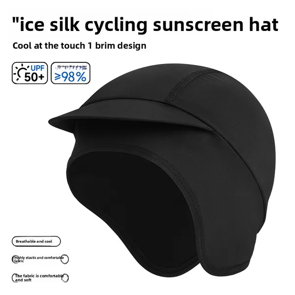 Wholesale Quick Dry Helmet Cycling Cap Anti-UV Anti-Sweat Sports Hat Motorcycle Bike Riding Bicycle Cycling Hat Unisex Inner Cap Outdoor Hiking Hats photo-2