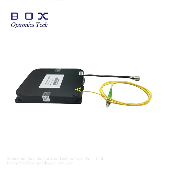 1550nm DFB Laser Source Module, 10-100mW Output Power, Power Adjustable, SM/ PM Fiber-coupled photo-2