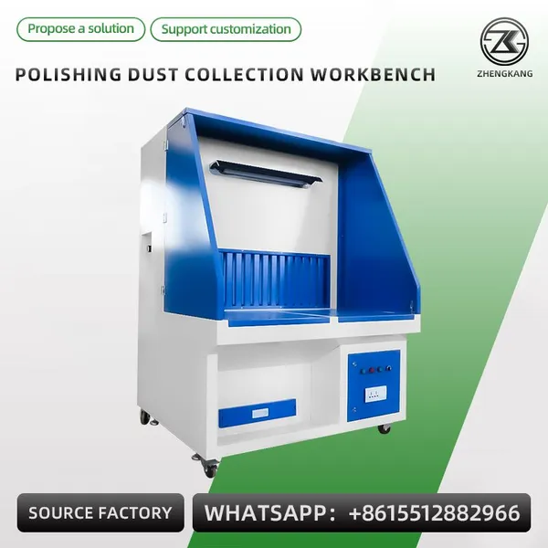 Downdraft Grinding Table Dust Extraction Workbench for Polishing Grinding Welding Fume photo-4