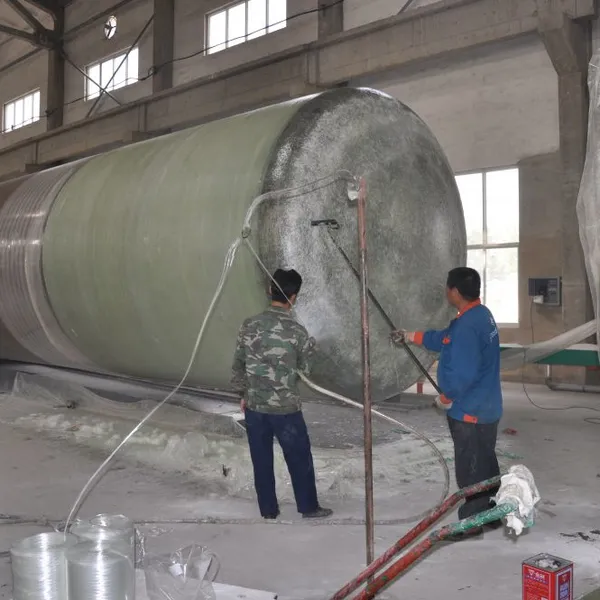 Anti-Corrosion Fiberglass FRP Sodium Hypochlorite Storage Tank for Disinfectant Chemical Storage photo-4
