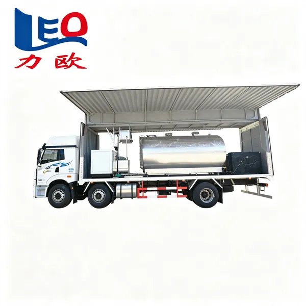 Mobile Milk Receiving Station