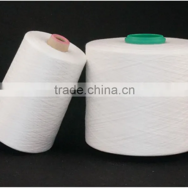 High Tenacity 22/2 22/3 Bleached White100% Spun Polyester Sewing Thread photo-3