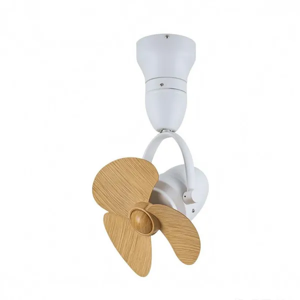 White Wall Fan With Remote DC Motor Ceiling Fan