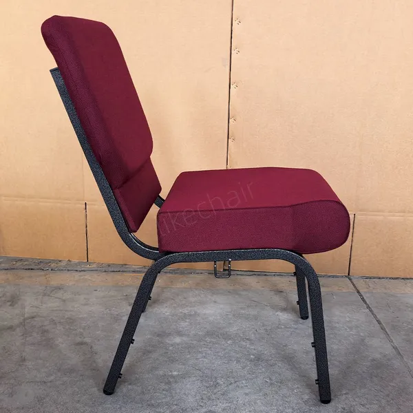 Wholesale Cheap Price Comfortable Stackable Durable Comfortable Theater Chair With Bookrack Interlock Theater Seat Church Chair photo-3