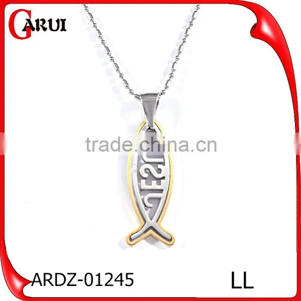 Charm Black Fish China Supplier Customized Logo Man Pendant photo-4