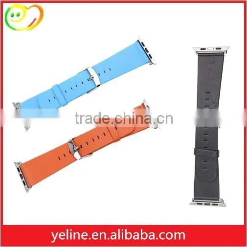 Shen Zhen Factory Supply Colorful Luxury Leather Bands for Apple Watch photo-6