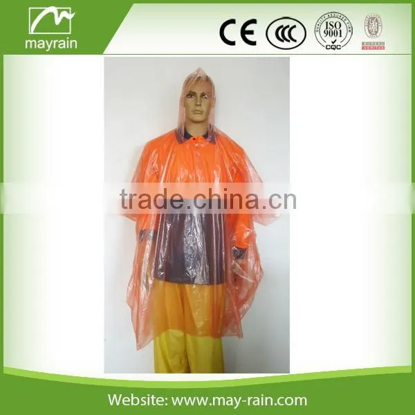 Environmentally Friendly PE Poncho for Adult photo-2