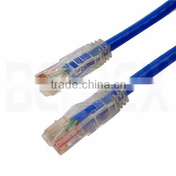 RJ45 UTP Cat6 Ethernet Cable Coiled Cat 6 Network Cable photo-2