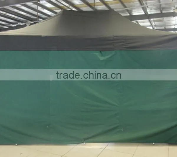 3m X4.5m Small Hexagon Folding Gazebo With Window and Door Walls photo-3