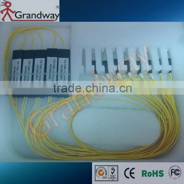 FBT Optical Fiber Splitter Sigle Wavelength1*2