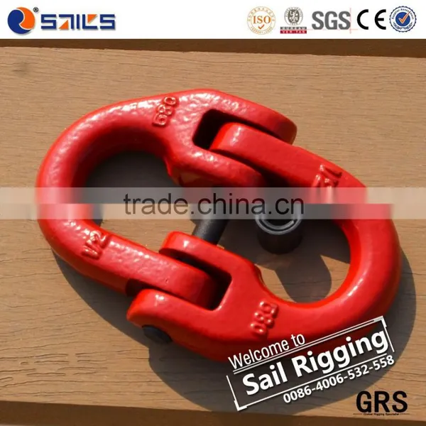 Heavy Duty US Type Drop Forged Alloy Steel Grade 80 Connector Link photo-6