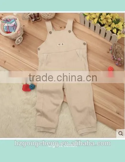 Organic Cotton Overalls Baby Open File Suit photo-2