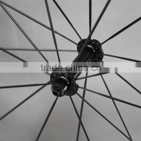 2015 New 38mm Full Carbon Bicycle Wheel Clincher photo-5
