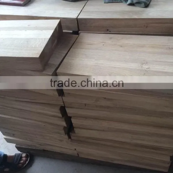 60 mm Unfinished Oak Stair Treads From Guangzhou Factory photo-5