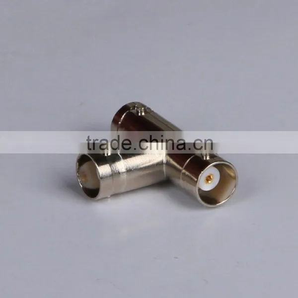 RF Coaxial Female T BNC Connector Adapter photo-3