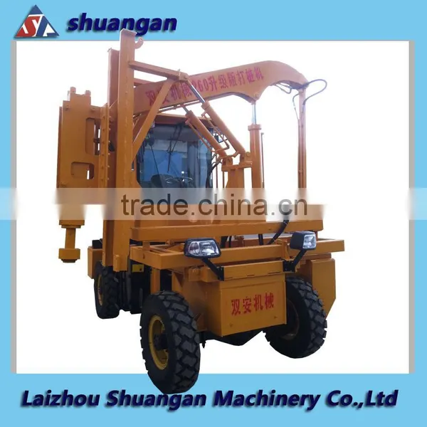 Highroad Guardrail Pile Driver,Hydraulic Piling Machine photo-5