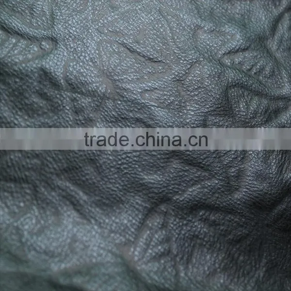 pu Embossing Fake Leather With Butterfly Embossed Pattern pu Artifical Leather With Stamping Pattern photo-4