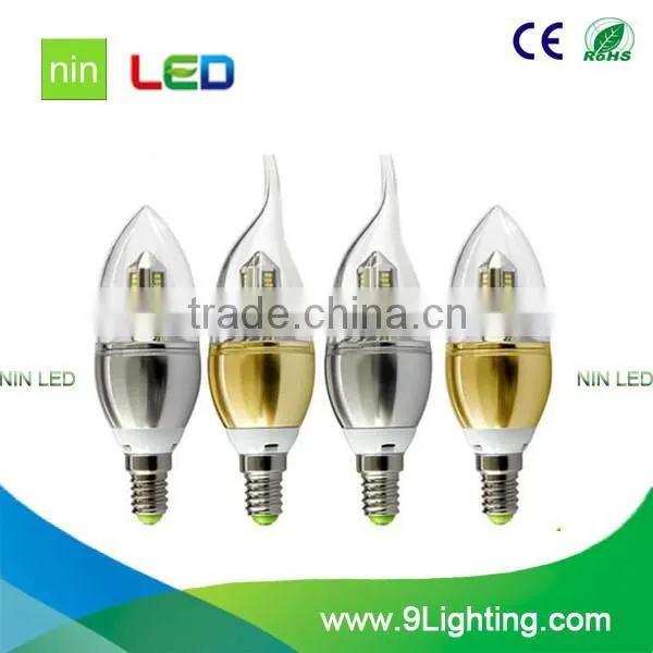 Top Quality Antique Novelty Home Decor Led Candle Light Sliver photo-6