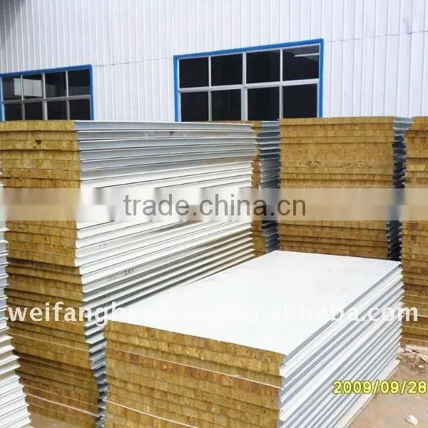 ISO Certificated Q235 Steel Rock Wool Panel Modular House photo-3