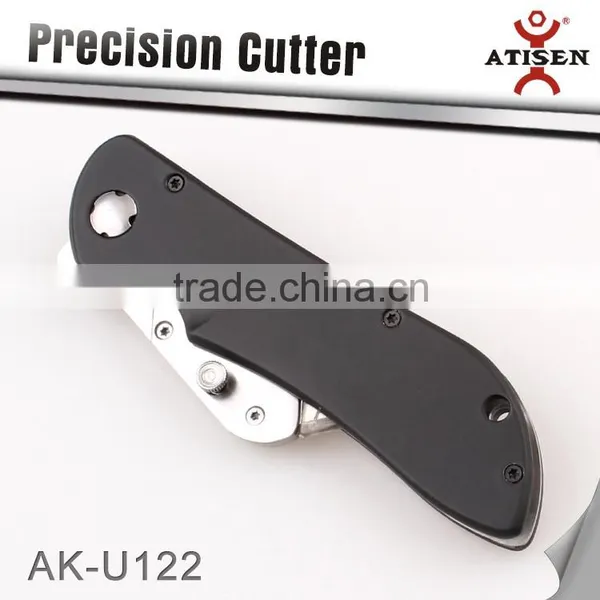SPEED RELEASE FOLDABLE UTILITY KNIFE, TWINE BOX CUTTER With Back Clip photo-3