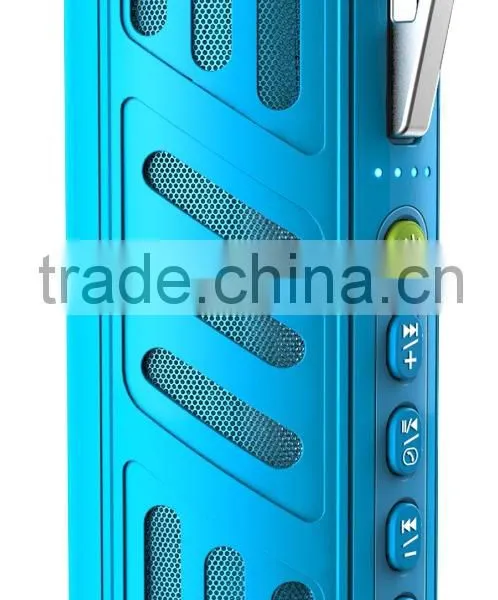 2015 New Arrival Waterproof, Shockproof, Dustproof,4000mAh Power Bank, Led Torch 5 in 1 Multiple Bluetooth Speaker photo-3