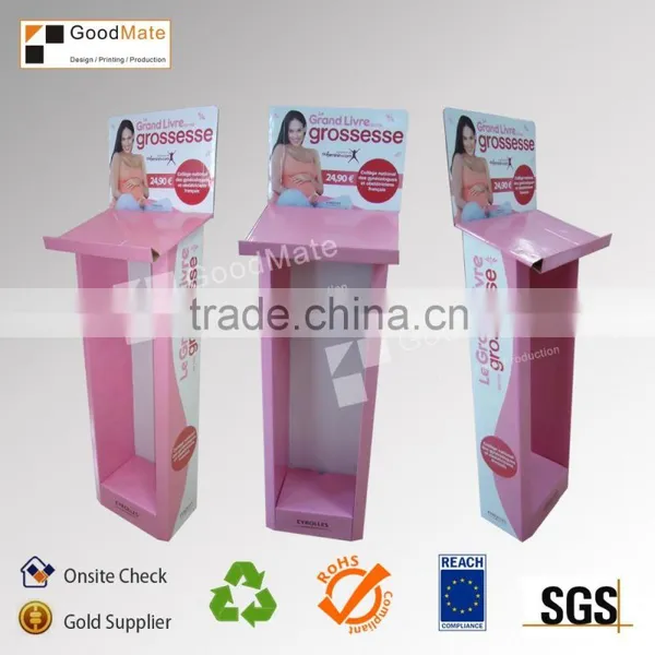China Supplier New Product Paper Material Cardboard Spice Display Rack photo-4