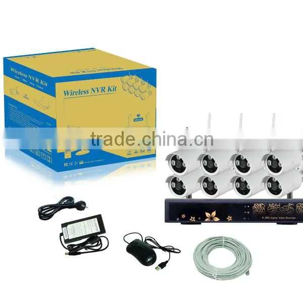 2016 Wifi Camera Kit 4Channel Wireless Security Camera H.264 Wifi Camera Kit photo-2