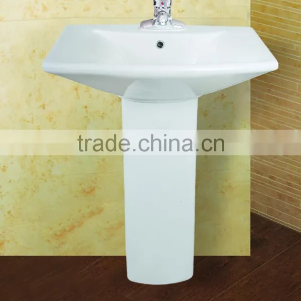 FH18 Washbasin Pedestal Bathroom Design Sanitary Ware Ceramic photo-2