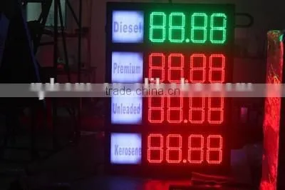 Gas Station Led Price Sign/outdoor Four Number Led Gas Price Sign Xxx Moves photo-4