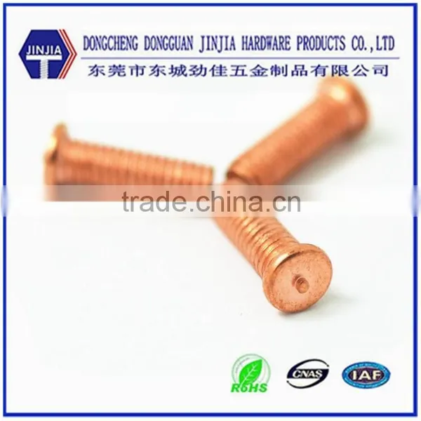 China Factory M5x10 Brass Headless Rivet Screw photo-4