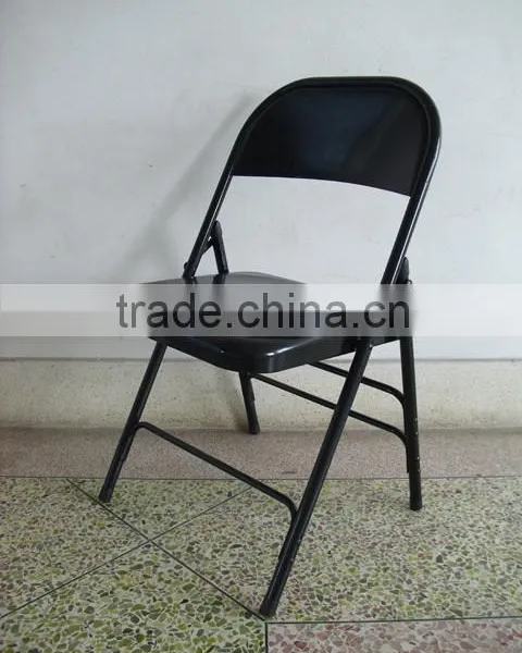 Chair for Party Metal Folding Office Chair With Pvc Cushion