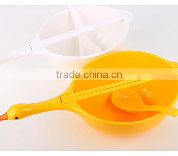 Creative Plastic Swan Bowl Set photo-2