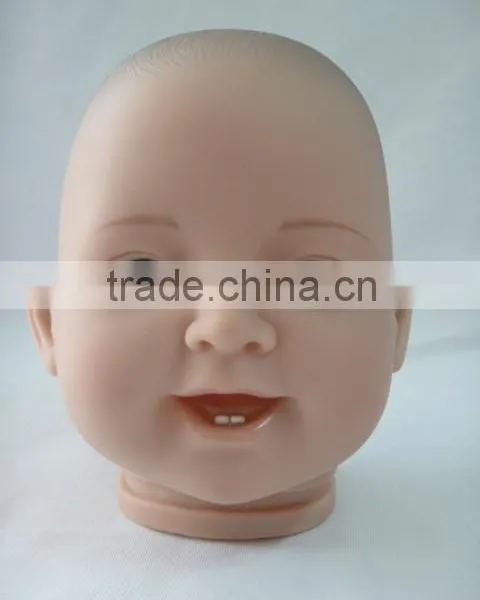 Wholesale Vinyl Doll Parts Reborn Dolls Accessories Custom Head be Made of Dolls