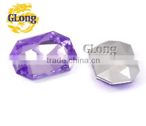 13*18mm Acrylic Point Back Octagon Mix Color Bling Rhinestone&Crystal For Stylish Bags Garment Shoes #GY011-18P(Mix-s) photo-4