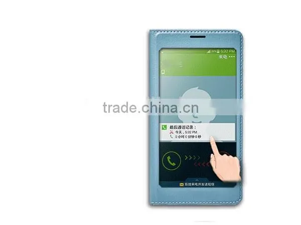 Hot Selling Full HD Smart Open Front Window View Case For Samsung photo-2
