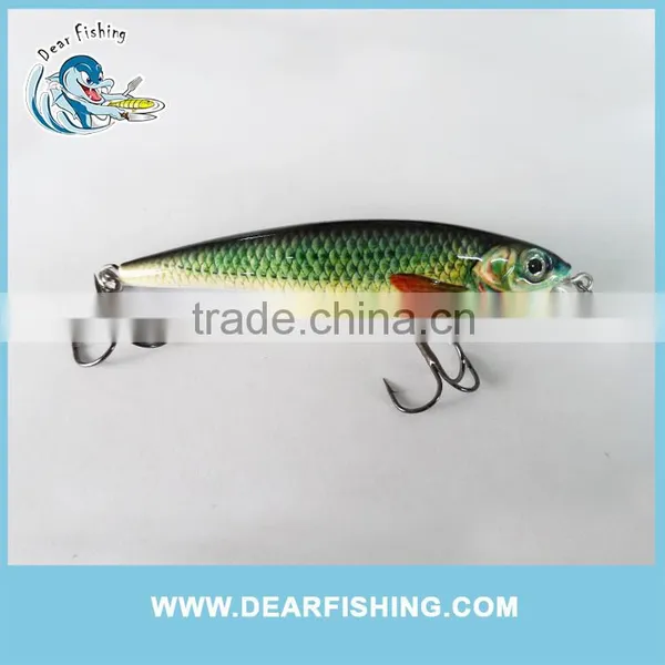 Hard Lure Minnow Artificial Bait for Bass Trout Pike Fishing Bait