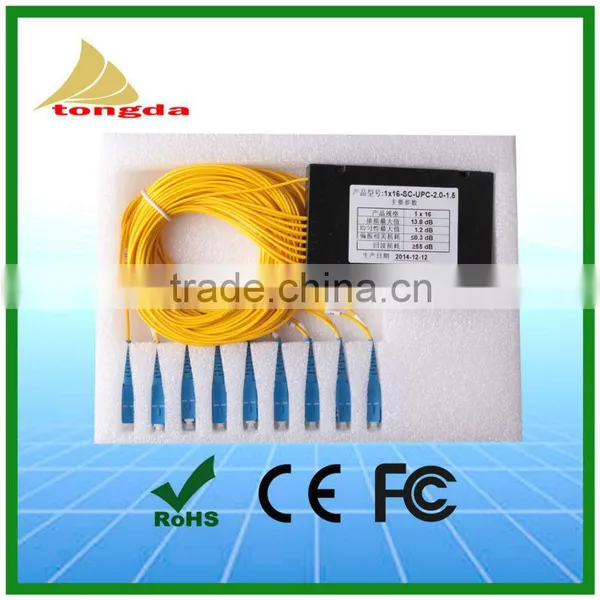 Compatible Huawei GPON ONU Box PLC Fiber Optic Splitter 1x32, SC FC UPC APC