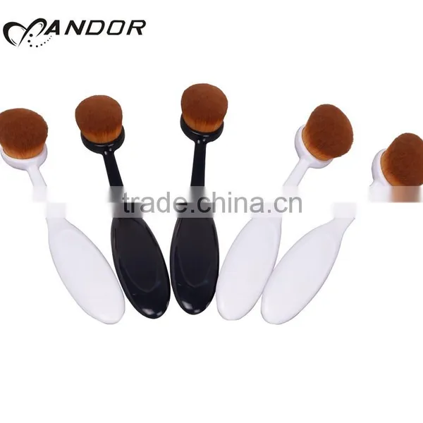 New Black Makeup Cosmetic Powder Foundation Blush Brush photo-5