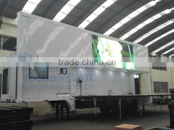 Shanghai YEESO Large Version LED Mobile Stage Truck For Sale, Outdoor Advertising, Road Show, YES-C40 photo-3