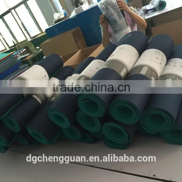 Decorative Yoga Mat Tpe Yoga Mat Double Color Side Tpe Yoga Mat photo-2