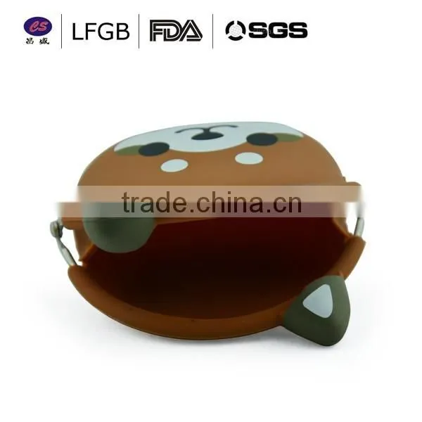 Christmas Gifts Custom Silicone Coin Purse / Small Cute Silicone Coin Wallet on Hot Sale photo-3