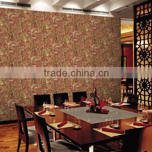 2016 New Fashion Chinese Wood Finish Wallpaper photo-6