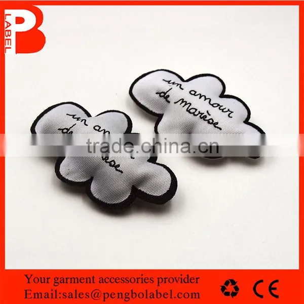 Hot Sale Woven Label Sew in Shoes Made by Woven Label Printing Machine