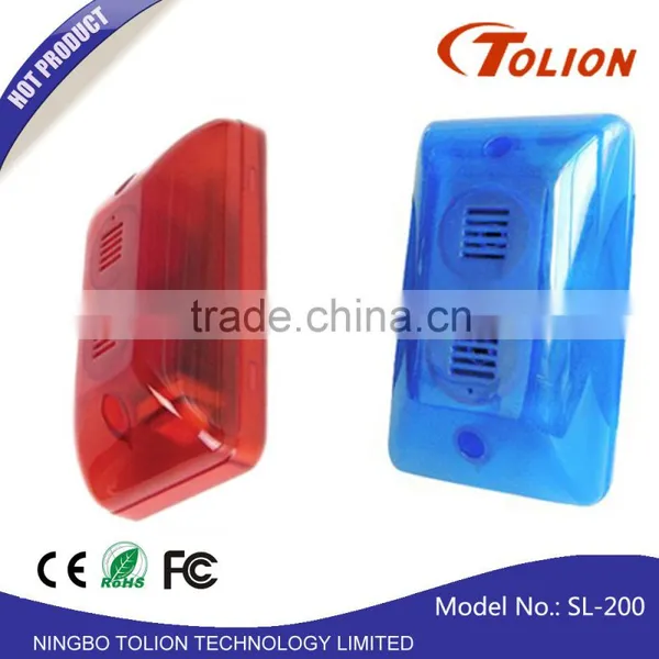 Home Security System Speaker Siren And LED
