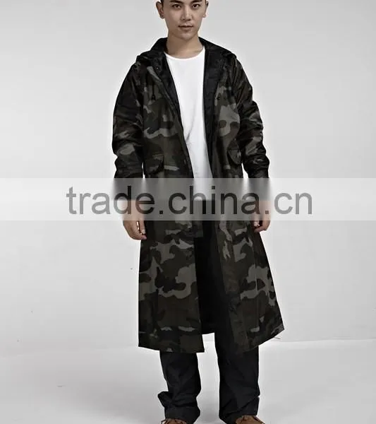 Long Raincoat Adult Plastic Arm Western Arm Raincoat photo-2
