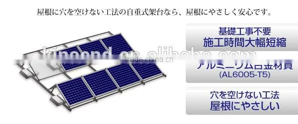 Easy Installation Solar Panel Mounting System / Alumium Solar Bracket / Solar Power photo-4